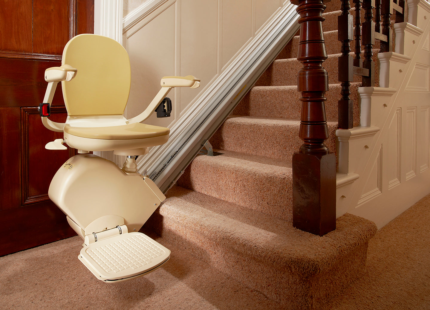 Stairlift installed in a customers home