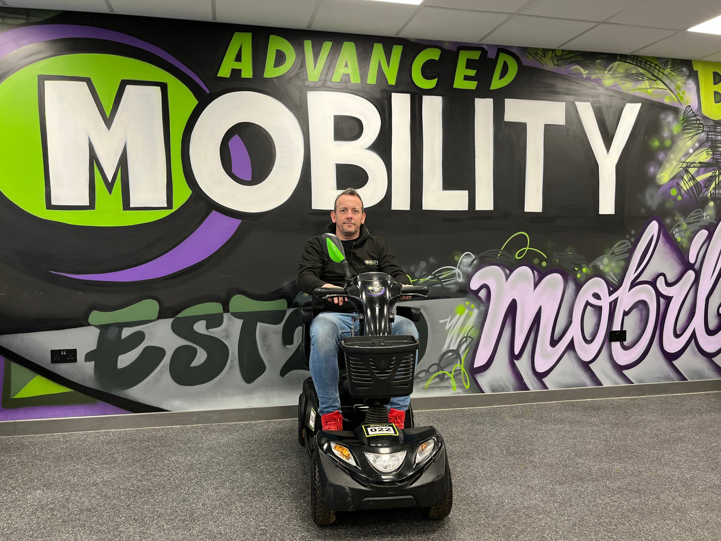 Advanced Mobility Event Hire Large Scooter