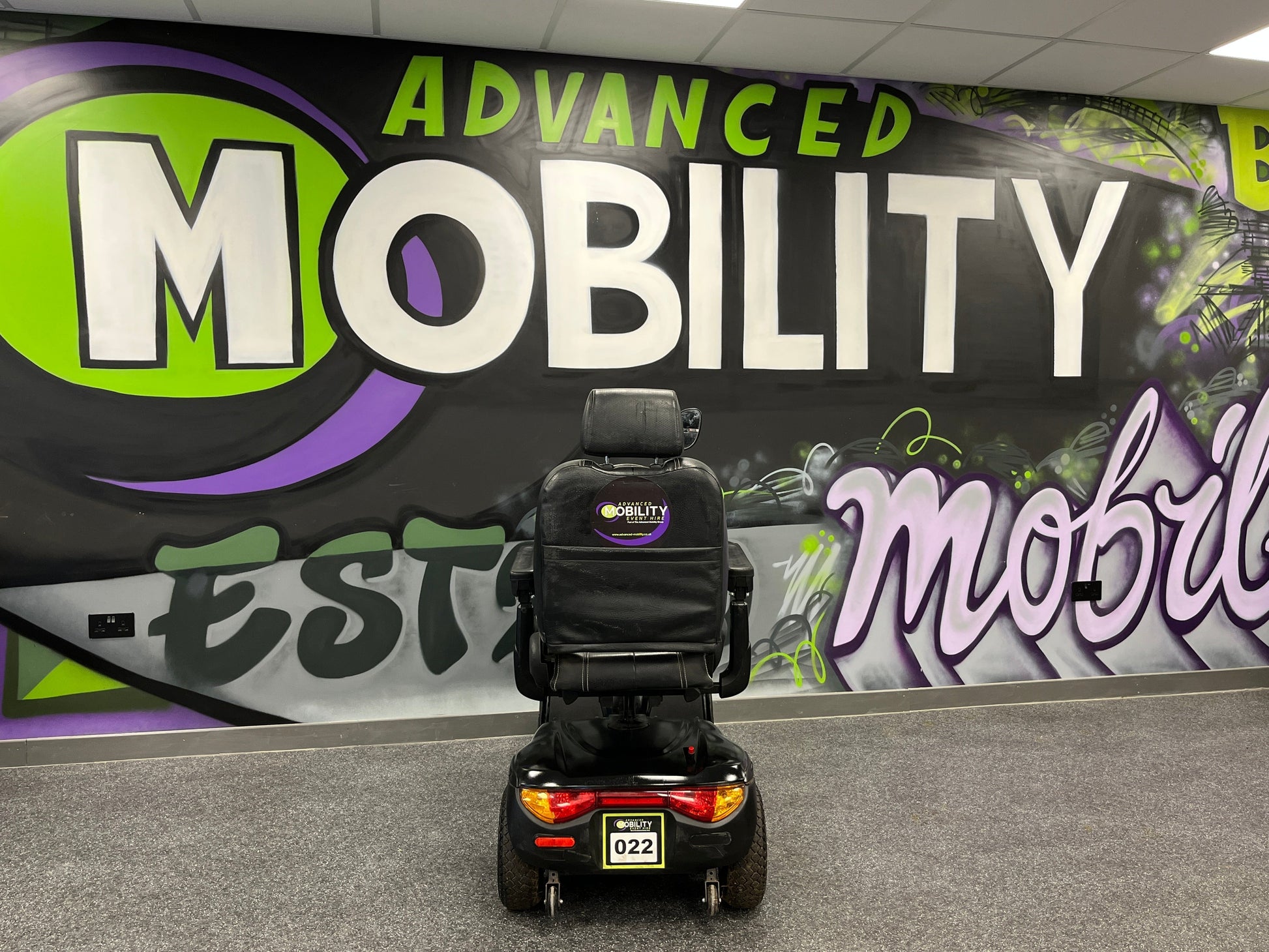 Advanced Mobility Event Hire Large Scooter