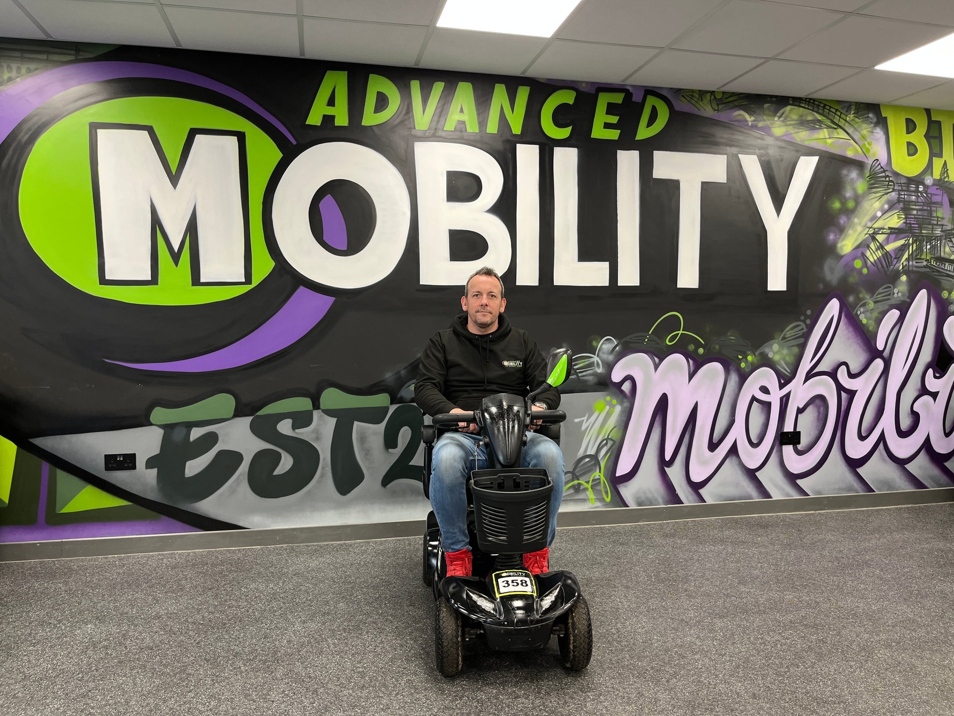 Advanced Mobility Event Hire Medium Scooter