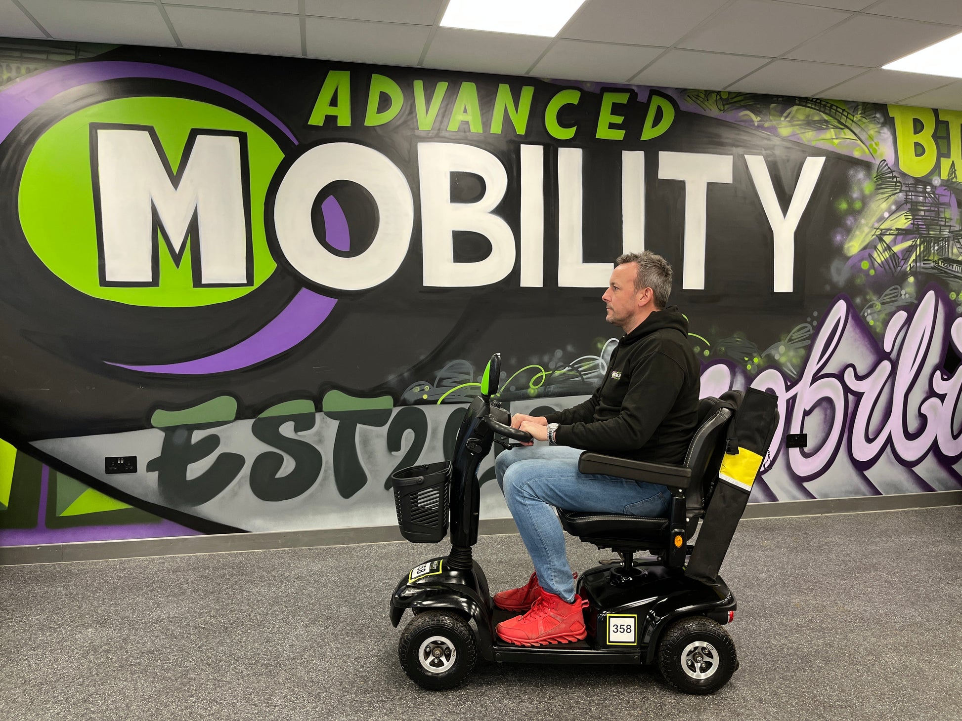 Advanced Mobility Event Hire Medium Scooter