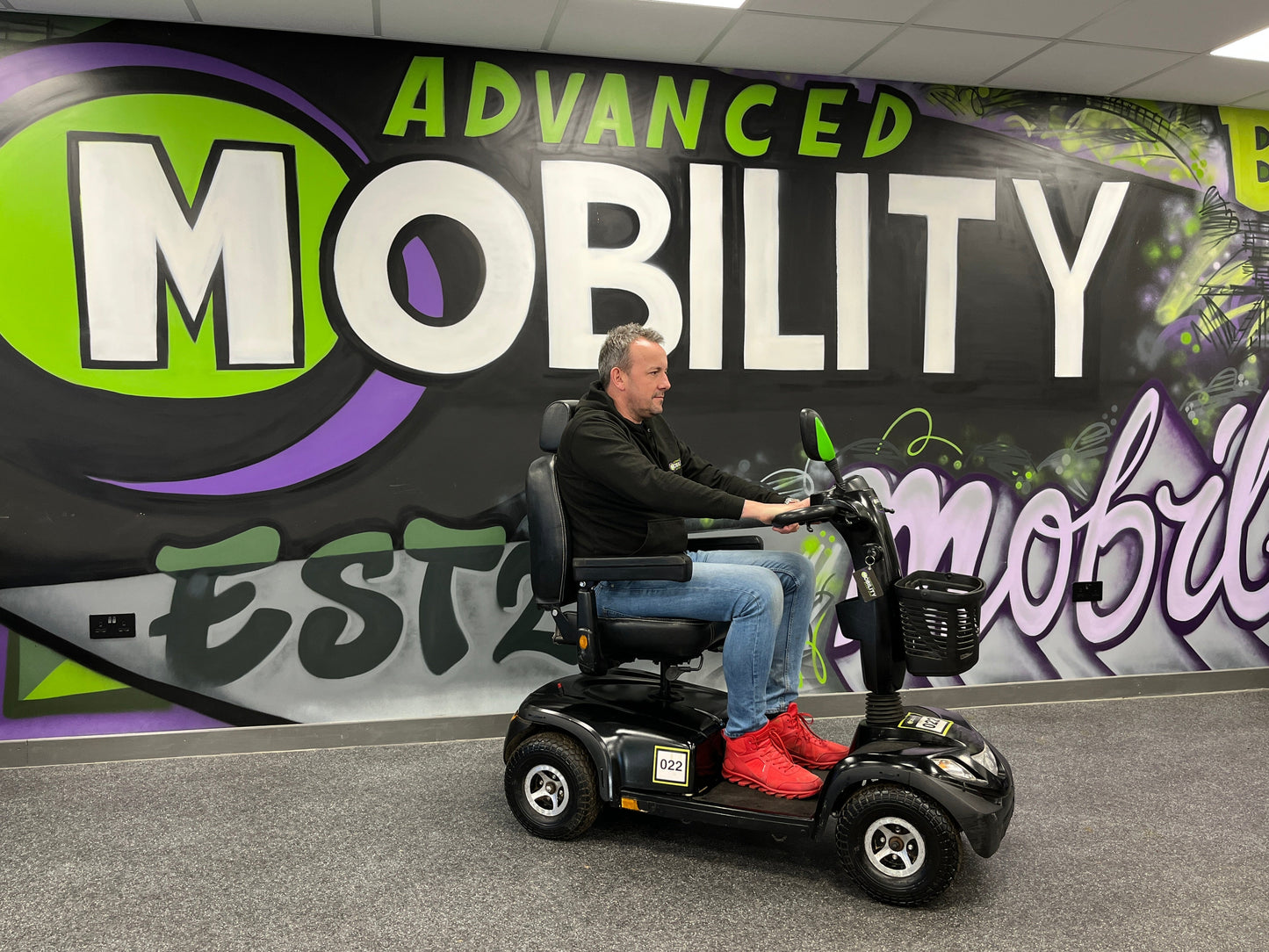 Advanced Mobility Event Hire Large Scooter